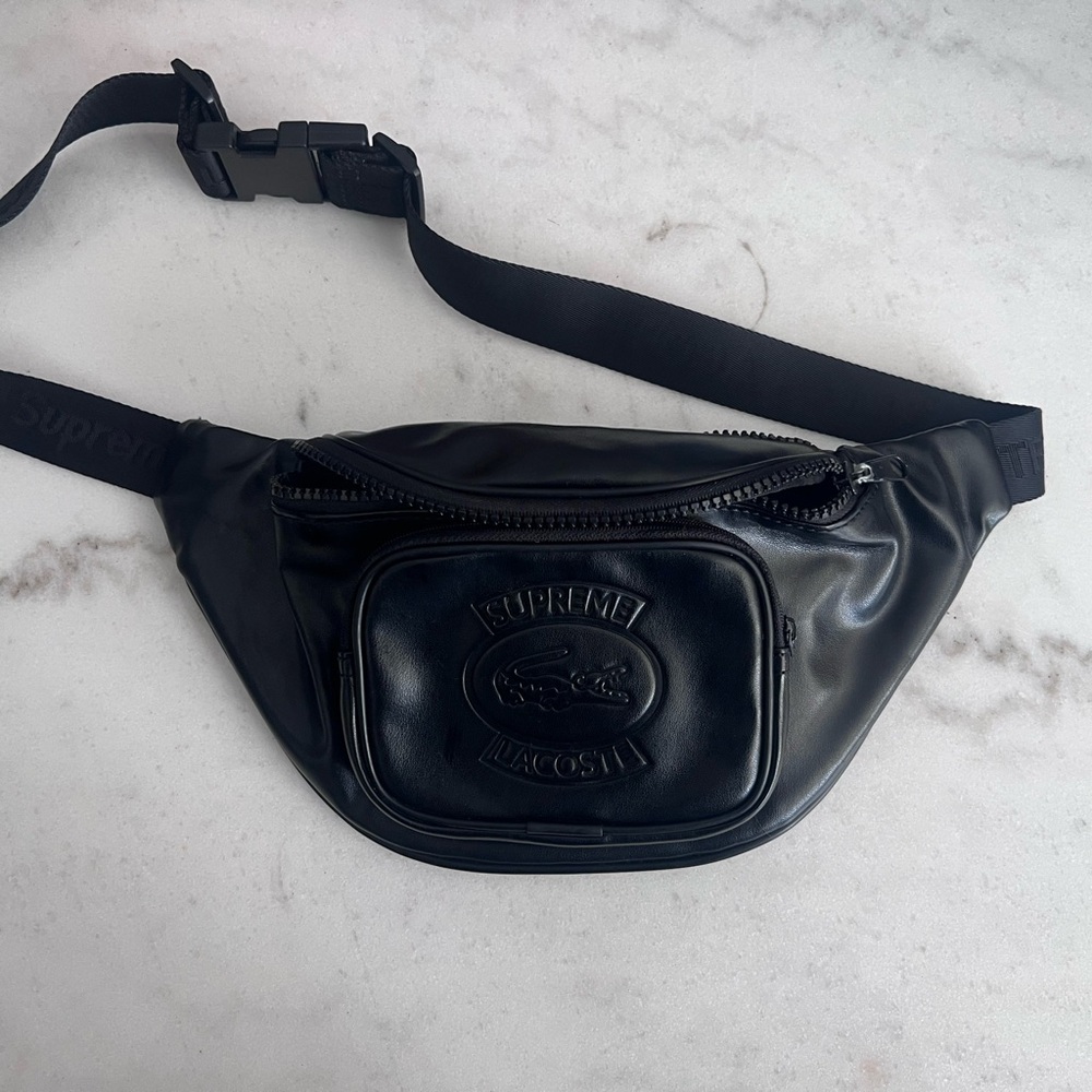 Supreme Lacoste belt bag.